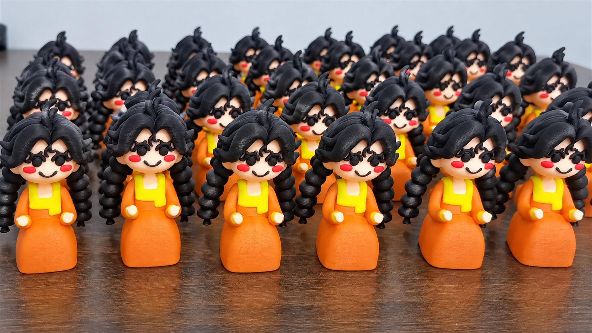 Custom full-color Eid Al Adha character giveaway figurines produced from a client-supplied design